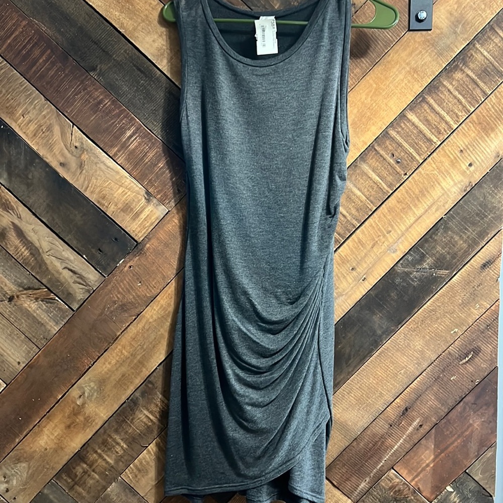 Gray Slim Dress